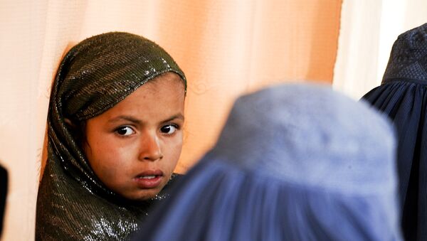 Une fille afghane - Sputnik Afrique