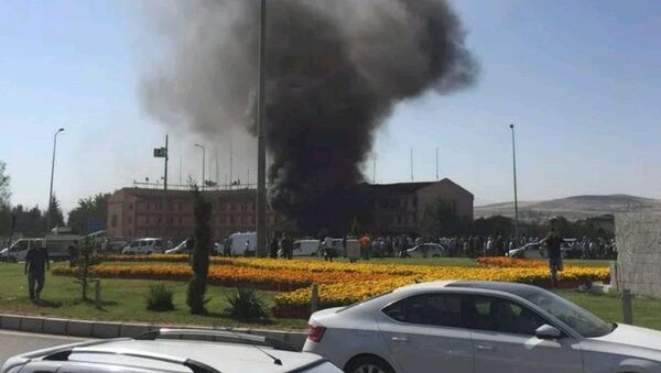 L'explosion s'est éclaté près de poste de police à l'Est de la Turquie - Sputnik Afrique