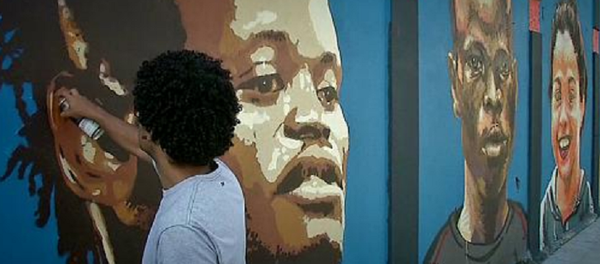 mur à la gloire des réfugiés - Sputnik Afrique