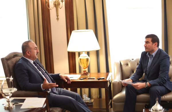 Le ministre turc des Affaires étrangères Mevlüt Cavusoglu  - Sputnik Afrique