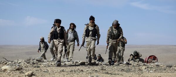 Fighters from the Syrian Democratic Forces (SDF) (File) - Sputnik Afrique