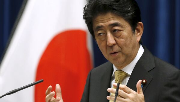 Le premier ministre du Japon Shinzo Abe - Sputnik Afrique