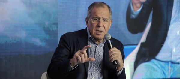 Глава МИД РФ С.Лавров посетил форум Территория смыслов - Sputnik Afrique