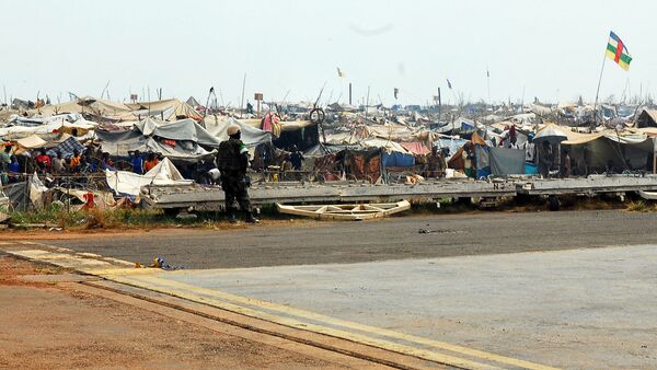 Le camp de déplacés à Bangui, en Centrafrique - Sputnik Afrique