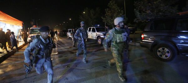 Attaque contre l'Université américaine d'Afghanistan à Kaboul - Sputnik Afrique