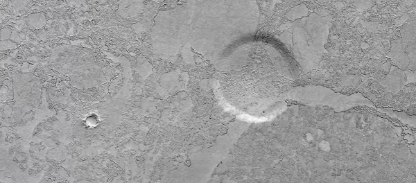 Le site d'atterrissage des extraterrestres découvert sur Mars? - Sputnik Afrique