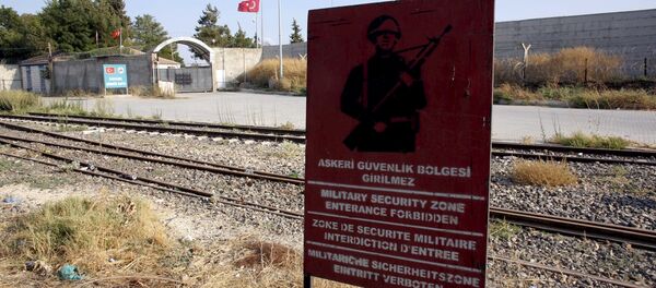 Zone de sécurité militaire à Karkamis, à la frontière turco-syrienne - Sputnik Afrique