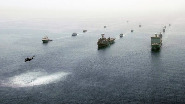 Navires américains dans le Golfe - Sputnik Afrique