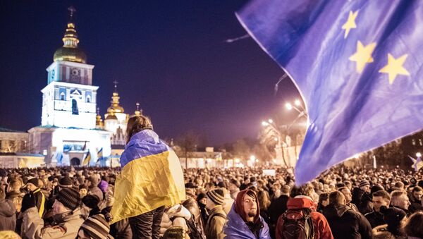 В Киеве продолжаются народные волнения - Sputnik Afrique