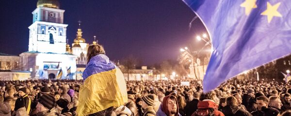 В Киеве продолжаются народные волнения В Киеве продолжаются народные волнения - Sputnik Afrique