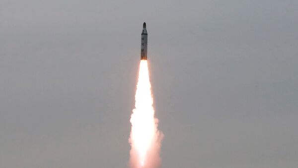 Missile tiré depuis un sous-marin nord-coréen - Sputnik Afrique