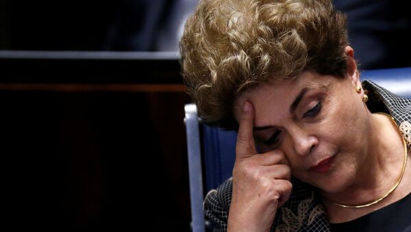 La présidente brésilienne destituée Dilma Rousseff - Sputnik Afrique