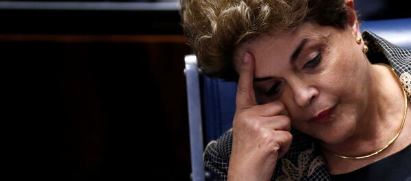 La présidente brésilienne destituée Dilma Rousseff - Sputnik Afrique
