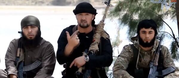 Gulmurod Khalimov (au centre) - Sputnik Afrique