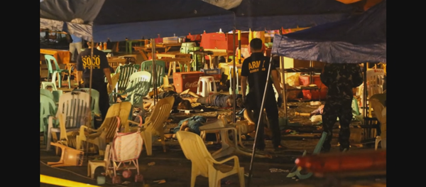 Une puissante explosion a retenti ce vendredi au centre de la ville de Davao, dans le sud des Philippines - Sputnik Afrique