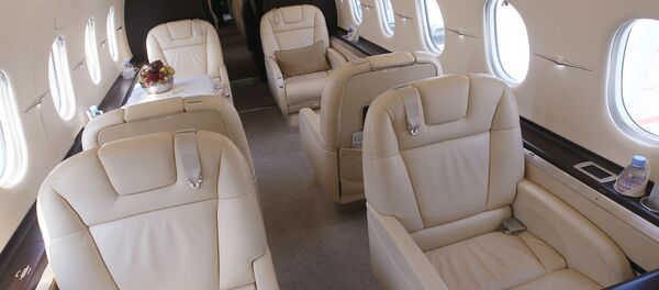 Interieur d'un jet-privé - Sputnik Afrique