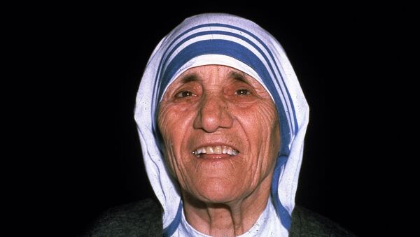 Catholic missionary worker Mother Teresa is seen in Calcutta, India, 1979 - Sputnik Afrique