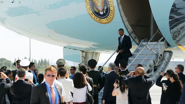 Barack Obama trifft zum G20-Gipfel in Hangzhou ein - Sputnik Afrique