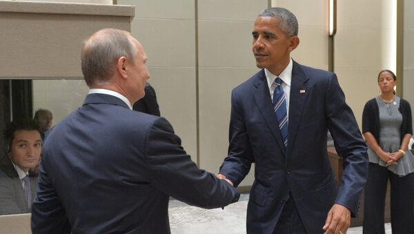 M.Obama et M.Poutine - Sputnik Afrique