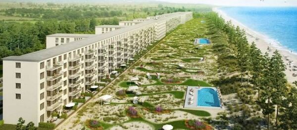 Hôtel nazie Prora, l'île Rügen - Sputnik Afrique