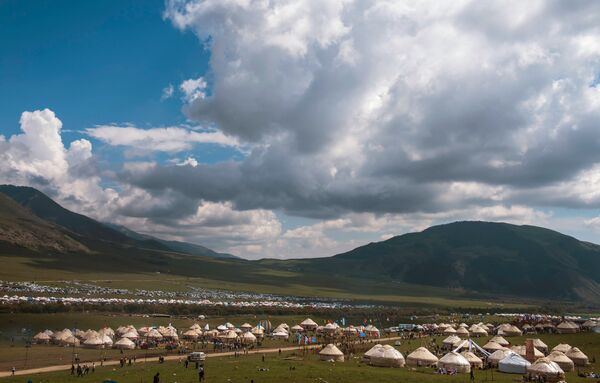 Get Into The Kyrgyz Spirit of a Nomad's Life - Sputnik Afrique