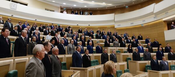 Заседание Совета Федерации РФ Заседание Совета Федерации РФ - Sputnik Afrique