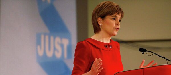 La première ministre écossaise et chef du Parti national écossais (SNP) Nicola Sturgeon - Sputnik Afrique
