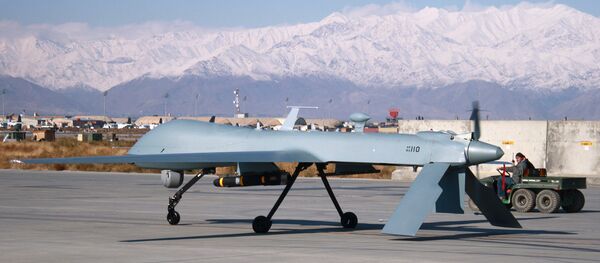 Un drone américain en Afghanistan - Sputnik Afrique