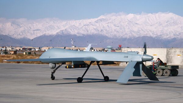Un drone américain en Afghanistan. - Sputnik Afrique