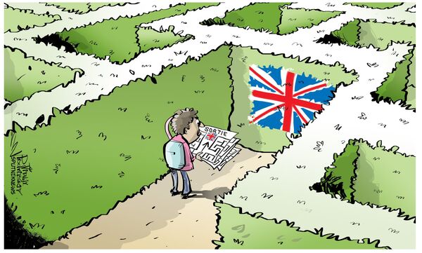 La Grande-Bretagne érige une barrière de 4 m pour contenir les migrants à Calais La Grande-Bretagne érige une barrière de 4 m pour contenir les migrants à Calais - Sputnik Afrique