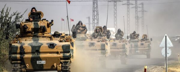 L'armée turque à la frontière syrienne - Sputnik Afrique