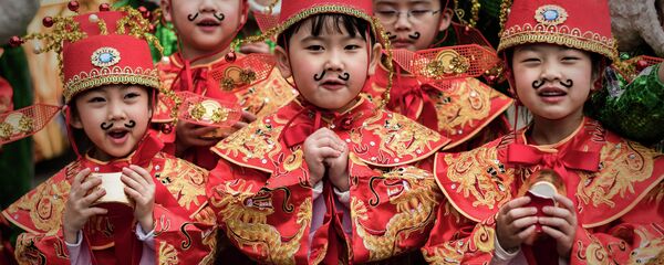Des enfants chinois - Sputnik Afrique