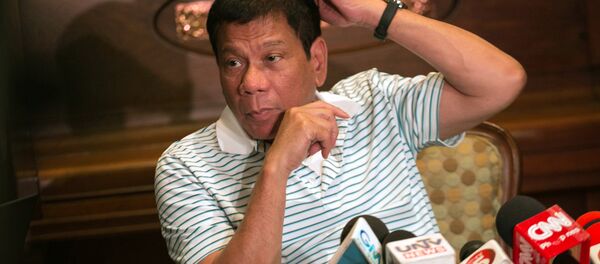 Le président philippin Rodrigo Duterte - Sputnik Afrique