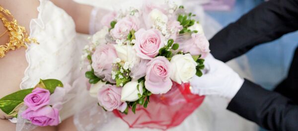 Mariage, fleurs - Sputnik Afrique