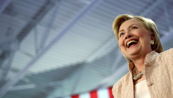 La candidate démocrate Hillary Clinton - Sputnik Afrique