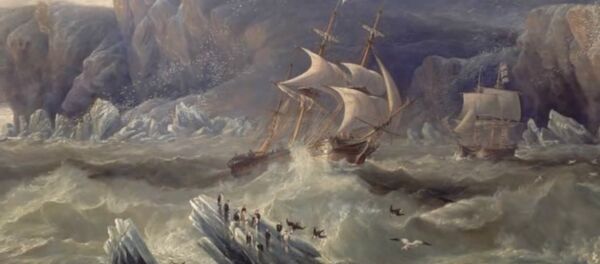 Le tableau sur l'expédition de Franklin - Sputnik Afrique