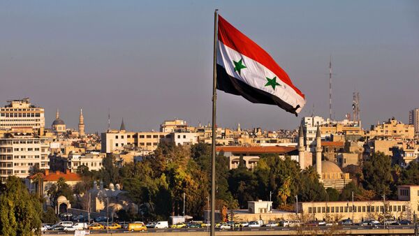 Le drapeau de Syrie - Sputnik Afrique