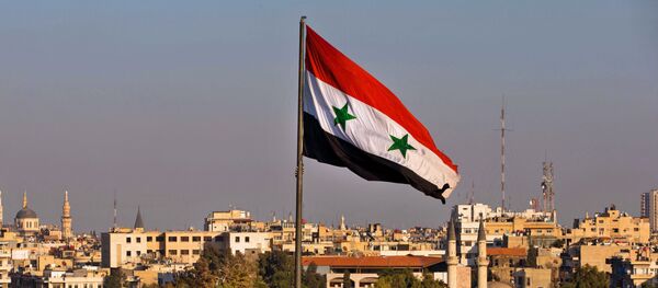 Le drapeau de Syrie Le drapeau de Syrie - Sputnik Afrique