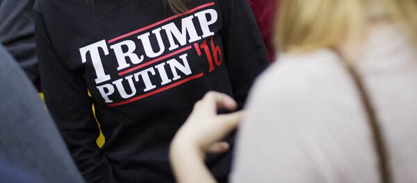 T-Shirt 'Trump Putin '16' - Sputnik Afrique