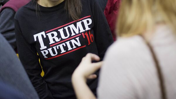 T-Shirt 'Trump Putin '16' - Sputnik Afrique