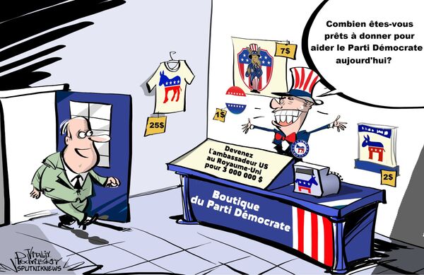 Le parti d’Obama a offert des postes au gouvernement contre une donation Le parti d’Obama a offert des postes au gouvernement contre une donation - Sputnik Afrique