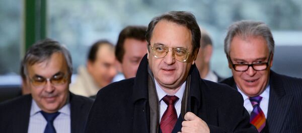 Le vice-chef de la diplomatie russe Mikhaïl Bogdanov Le vice-chef de la diplomatie russe Mikhaïl Bogdanov - Sputnik Afrique