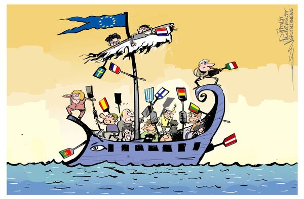 Le sommet de l'UE à Bratislava, le 16 septembre 2016 Le sommet de l'UE à Bratislava, le 16 septembre 2016 - Sputnik Afrique