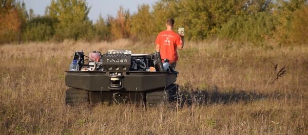 Un camion-robot pour les parachutistes russes - Sputnik Afrique