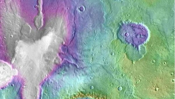 Les lacs de Mars - Sputnik Afrique
