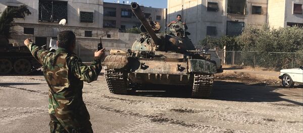 Syrische Armee in Aleppo - Sputnik Afrique