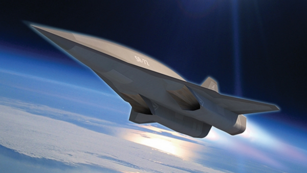 Image conceptuelle d'un avion hypersonique  - Sputnik Afrique