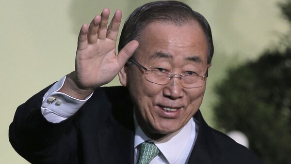 UN-Generalsekretär Ban Ki Moon - Sputnik Afrique