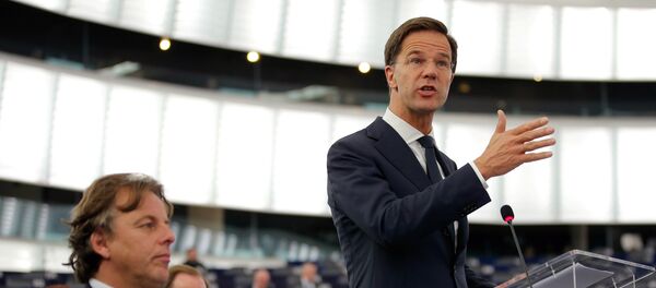 Le premier ministre des Pays-Bas Mark Rutte Le premier ministre des Pays-Bas Mark Rutte - Sputnik Afrique