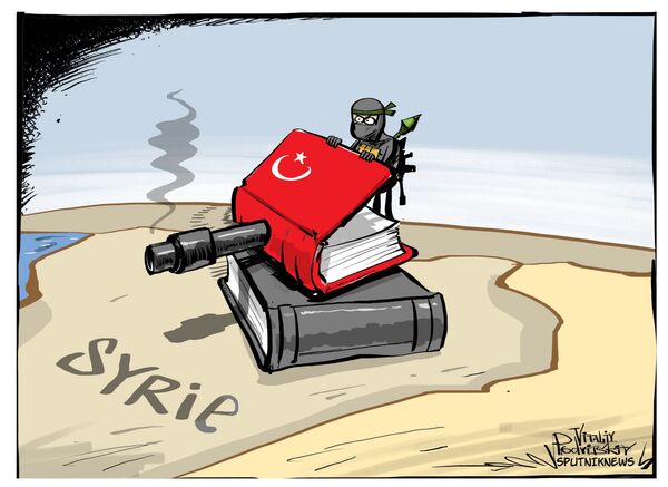 Un livre djihadiste de publication turque trouvé par des soldats syriens - Sputnik Afrique